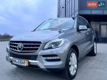 Авто Mercedes M-Class 2012 № 8620627