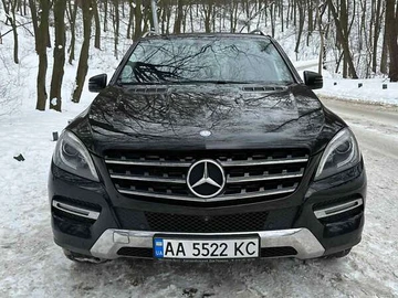Авто Mercedes M-Class 2013 № 8628604