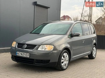 Авто Volkswagen Touran 2003 № 8630417