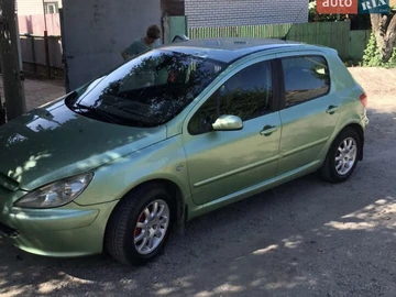 Авто Peugeot 307 2002 № 8630931