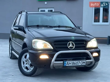 Авто Mercedes M-Class 2002 № 8631663