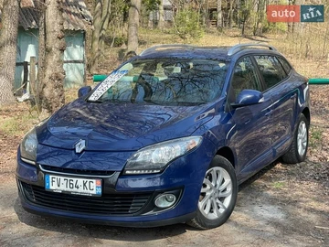 Авто Renault Megane 2012 № 8638015