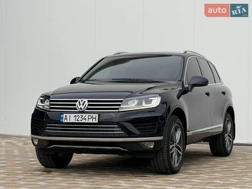 Авто Volkswagen Touareg 2017 № 8638367