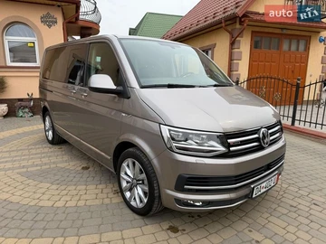 Авто Volkswagen Multivan 2016 № 8643485