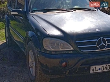 Авто Mercedes M-Class 2002 № 8658982