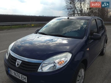 Авто Dacia Sandero 2009 № 8663660