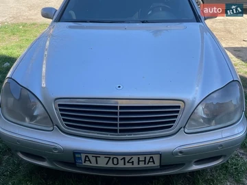Авто Mercedes S-Class 1999 № 8668276