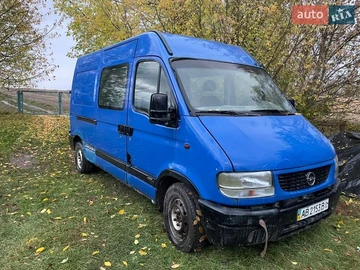 Авто Opel Movano 2002 № 8671612