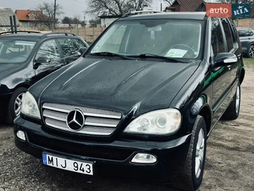 Авто Mercedes M-Class 2003 № 8680823