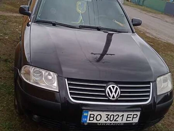 Авто Volkswagen Passat 2002 № 8681766