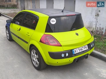 Авто Renault Megane 2003 № 8685721