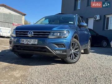 Авто Volkswagen Tiguan 2018 № 8685907
