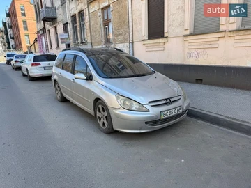 Авто Peugeot 307 2002 № 8688622