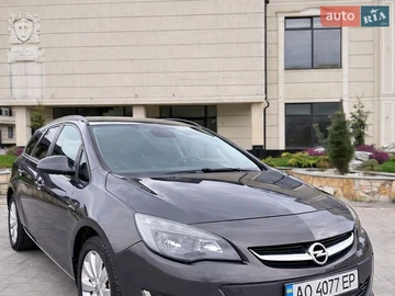 Авто Opel Astra 2013 № 8691240