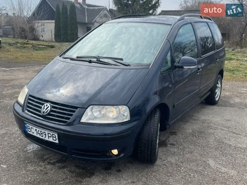 Авто Volkswagen Sharan 2003 № 8693755