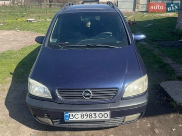 Авто Opel Zafira 2000 № 8698145