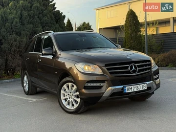 Авто Mercedes M-Class 2012 № 8702877