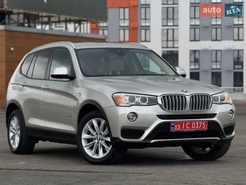 Авто BMW X3 2016 № 8712844