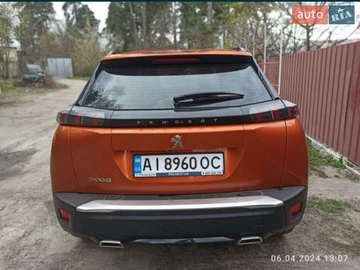 Авто Peugeot 2008 2020 № 8725352
