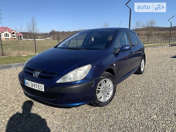 Авто Peugeot 307 2001 № 8733136