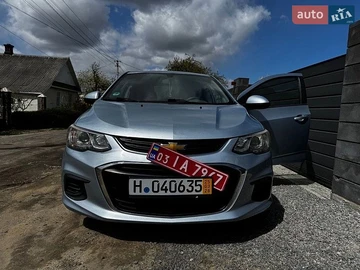 Авто Chevrolet Sonic 2017 № 8737512