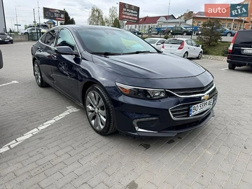 Авто Chevrolet Malibu 2017 № 8778345