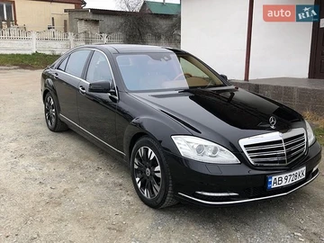 Авто Mercedes S-Class 2010 № 8779424