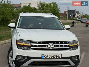 Авто Volkswagen Atlas 2017 № 8782489