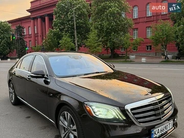 Авто Mercedes S-Class 2018 № 8783665