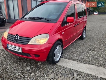 Авто Mercedes Vaneo 2002 № 8790839