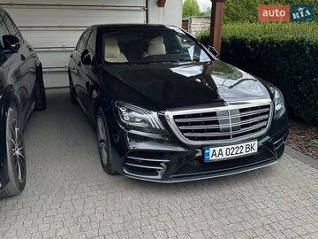 Авто Mercedes S-Class 2018 № 8795726