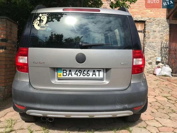 Авто Skoda Yeti 2009 № 8796648