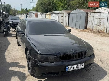 Авто BMW 7 Series 2002 № 8801121