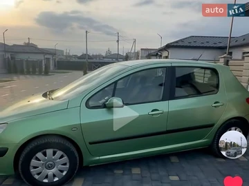 Авто Peugeot 307 2002 № 8813989