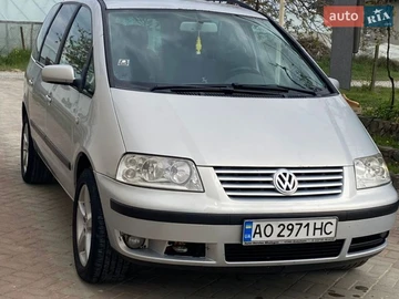 Авто Volkswagen Sharan 2002 № 8841861