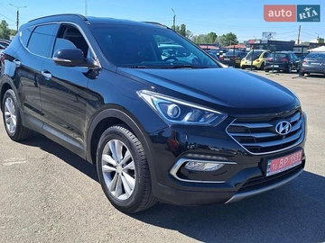 Авто Hyundai Santa Fe 2016 № 8850050