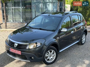 Авто Dacia Sandero Stepway 2010 № 8855264