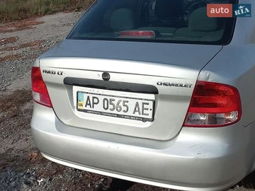 Авто Chevrolet Aveo 2005 № 8861312