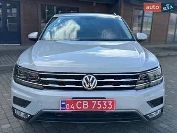 Авто Volkswagen Tiguan 2018 № 8861322