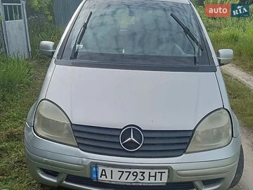 Авто Mercedes Vaneo 2002 № 8869261