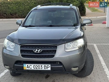 Авто Hyundai Santa Fe 2008 № 8893510