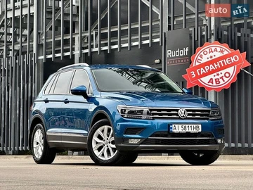 Авто Volkswagen Tiguan 2017 № 8893759