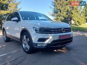 Авто Volkswagen Tiguan 2017 № 8916369