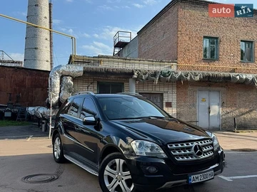 Авто Mercedes M-Class 2009 № 8916768