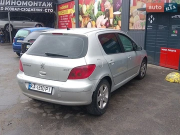 Авто Peugeot 307 2002 № 8916988