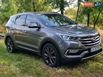 Авто Hyundai Santa Fe 2016 № 8929200