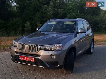 Авто BMW X3 2016 № 8929208