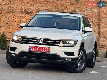 Авто Volkswagen Tiguan 2018 № 8930393