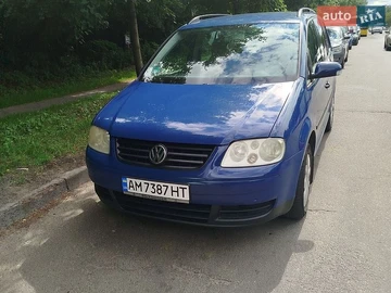 Авто Volkswagen Touran 2003 № 8933768