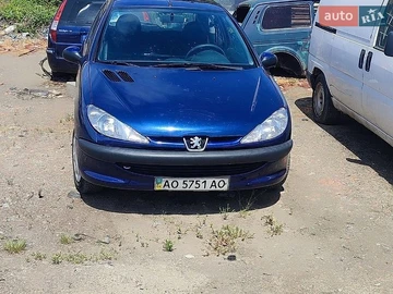 Авто Peugeot 206 2000 № 8943769